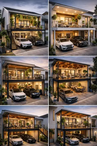 Mezannine Teras Rumah Keren di Tanah Sareal